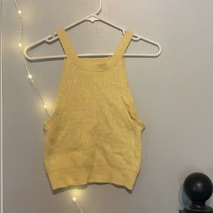 Forever 21 Cropped Knit Tank